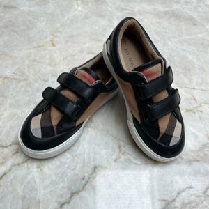 BURBERRY KIDS $330 Nova Check Sneakers Shoes US 12 / EU 29 EXCELLENT!! AUTHENTIC
